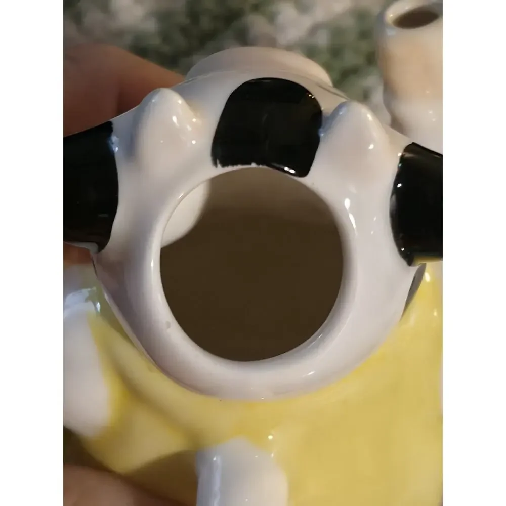 Cow Creamer & Sugar Set Mr and Mrs Applause Ceramic 39048 Collectible Home Decor